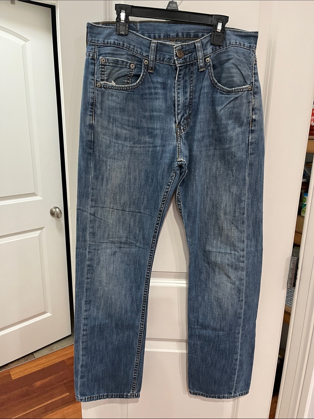 Levi's Men's Straight Blue Denim Jeans